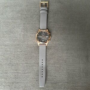 Marc by Marc Jacobs Rose Gold Watch with Leather Strap